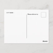 Carte Postale voyage vintage Medan Indonésie Sumatra vacances (Dos)