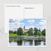 Carte Postale voyage vintage Oulu Finlande tourisme (Devant / Derrière)