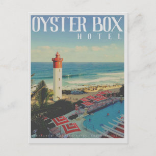 Carte postale Voyage vintage Oyster Box Lighthouse