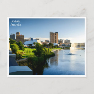 Carte Postale voyage vintage retro Adelaide Australie Australie