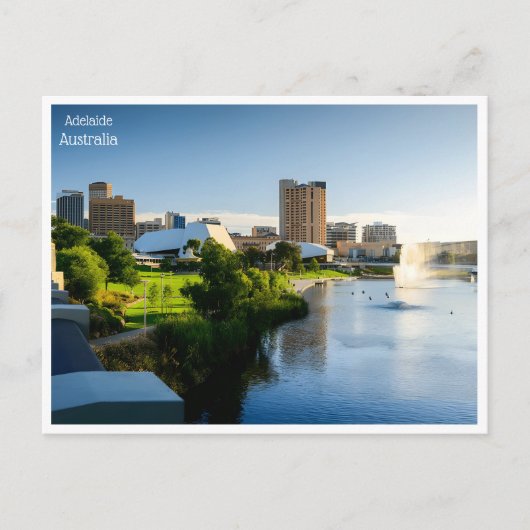 Carte Postale voyage vintage retro Adelaide Australie Australie (Devant)