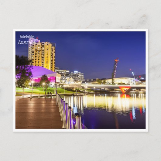 Carte Postale voyage vintage retro Adelaide Australie Australie (Devant)