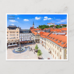 Carte Postale voyage vintage rétro bratislava Slovaquie