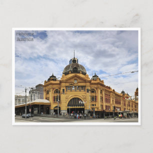 Carte Postale voyage vintage retro Melbourne Australie australie