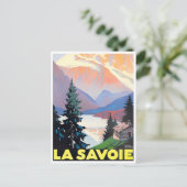 Carte Postale Voyage vintage Savoie France (Debout devant)