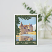 Carte postale Voyage vintage Sully France (Debout devant)