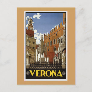 Carte Postale Voyage vintage Vérone