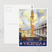 Carte Postale Voyage vintage Vicenza Italie (Devant / Derrière)
