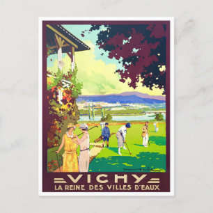Carte Postale Voyage vintage Vichy France