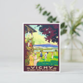 Carte Postale Voyage vintage Vichy France (Debout devant)