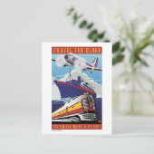 Carte Postale VOYAGE-Voyage dans le monde (Debout devant)