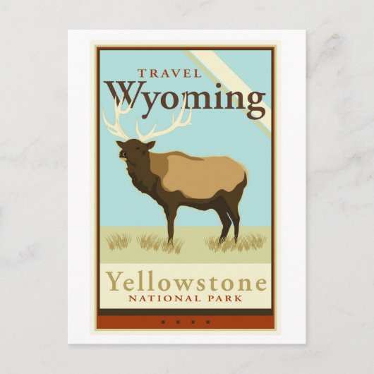 Carte Postale Voyage Wyoming (Devant)