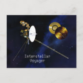 Carte Postale Voyager interstellaire (Devant)
