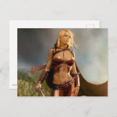 Carte Postale Voyager soi-même guerrier (Devant / Derrière)