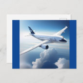 Carte Postale Voyages aériens (Devant / Derrière)