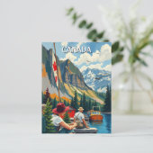 Carte Postale Voyages Canada (Debout devant)