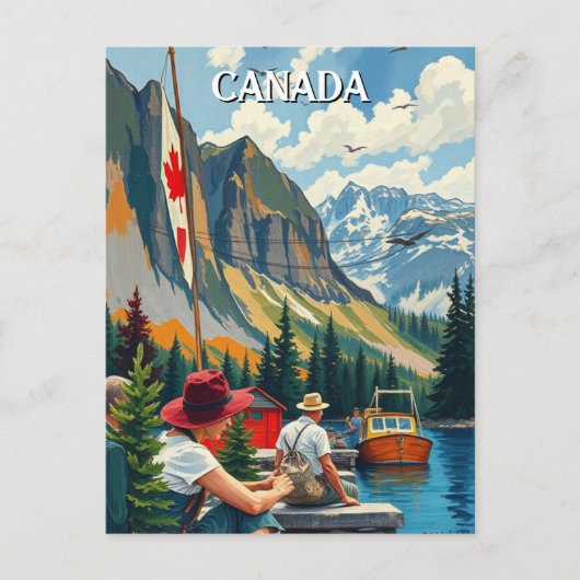 Carte Postale Voyages Canada (Devant)