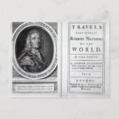 Carte Postale 'Voyages de Gulliver' par Jonathan Swift, 1726 (Devant)