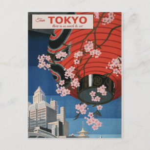 Carte Postale Voyages vintages au Japon