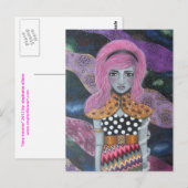 Carte Postale Voyageur d'heure (Devant / Derrière)