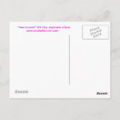 Carte Postale Voyageur d'heure (Dos)