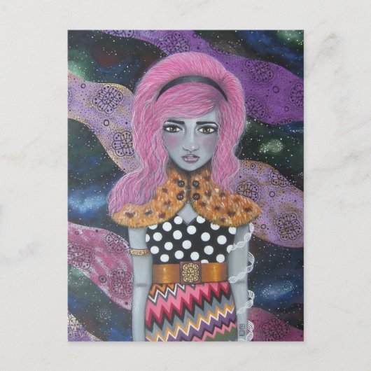 Carte Postale Voyageur d'heure (Devant)