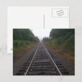 Carte Postale Voyageur ferroviaire (Devant / Derrière)