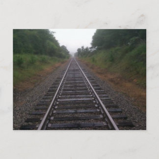 Carte Postale Voyageur ferroviaire