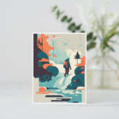 Carte Postale Voyageurs (Debout devant)