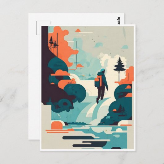 Carte Postale Voyageurs (Devant / Derrière)