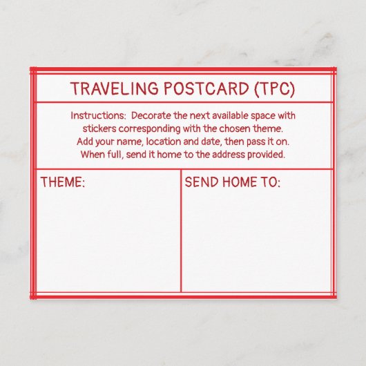 CARTE POSTALE VOYAGEUSE (CPV) (Devant)