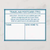 CARTE POSTALE VOYAGEUSE (TPC) (Devant)