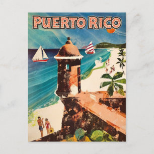 Carte Postale Voyagez à Porto Rico