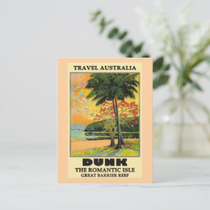 Carte Postale Voyagez en Australie, Dunk Island,