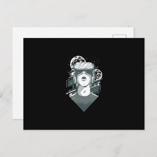 CARTE POSTALE VR (Devant / Derrière)