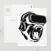 Carte Postale VR Gorilla (Devant / Derrière)
