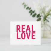 Carte postale VRAI AMOUR (Debout devant)