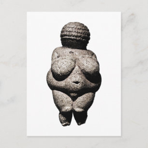 Carte Postale Vraiment vieilles femmes : Vénus de Willendorf
