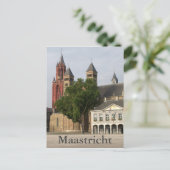 Carte Postale Vrijthof, Maastricht (Debout devant)