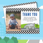 Carte Postale Vroom Racing Voiture Road Boy Photo Anniversaire M<br><div class="desc">Voiture Vroom Vroom Racing sur un Road Boy Photo Carte postale Merci d'anniversaire. Cette carte postale de remerciement est parfaite pour un petit garçon qui aime les voitures de course ! Le dessin de la voiture sur la route dans la nature. Le texte de "Vroom Vroom Vroom" rappellera à votre...</div>