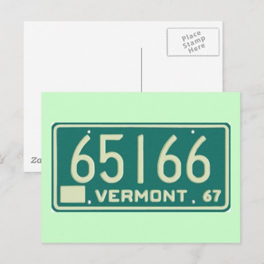 CARTE POSTALE VT67 (Devant / Derrière)