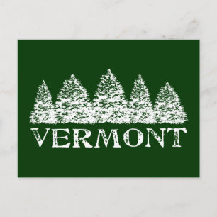 Carte Postale VT Evergreens d'hiver