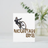 CARTE POSTALE VTT (Debout devant)