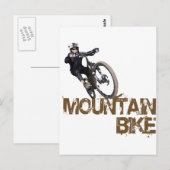 CARTE POSTALE VTT (Devant / Derrière)