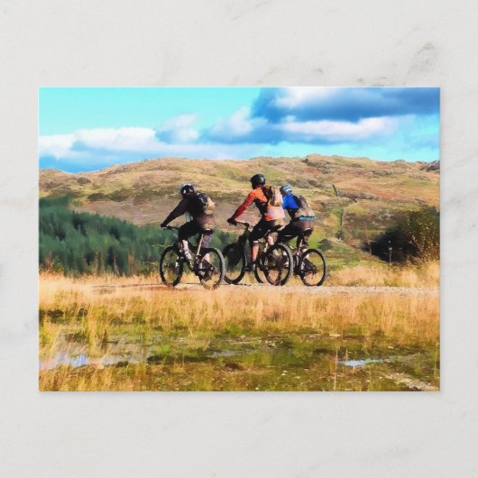 CARTE POSTALE VTT (Devant)