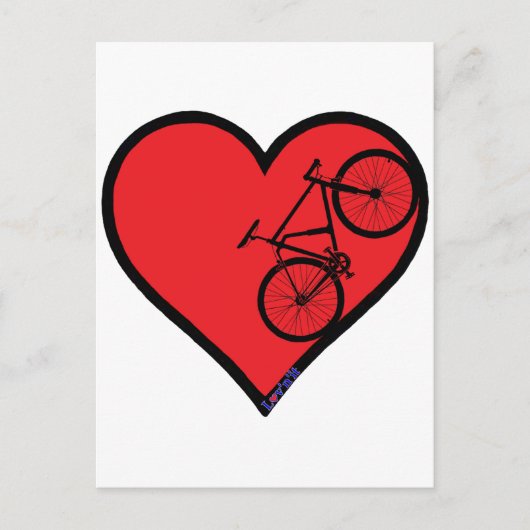 CARTE POSTALE VTT (Devant)