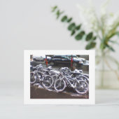 CARTE POSTALE VTT (Debout devant)