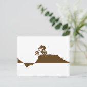 CARTE POSTALE VTT (Debout devant)