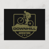 Carte Postale VTT Downhill Enduro (Devant)