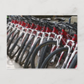 Carte Postale VTT en rang (Devant)